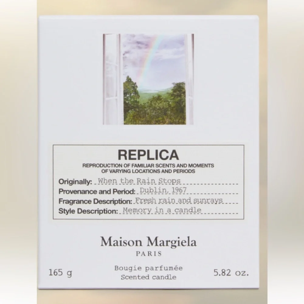 REPUBLICA by MAISON Margiela Paris Scented Candle  5.82 oz. When the rain stops